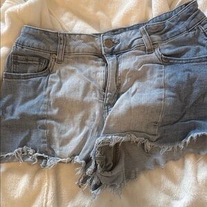 Altar'd State Light Blue Jean Shorts